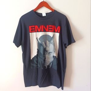 Eminem Monster Tour With Rihanna 2014 Bootleg Concert T Shirt